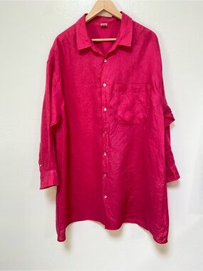 Rove Summer Linen Shirt Dress